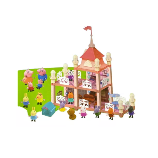 Casa Peppa Pig con 10 personajes